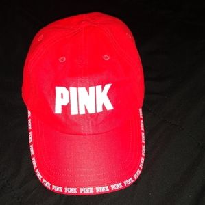 Pink Victoria's secret hat